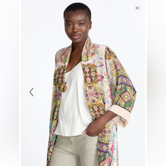 Tempo mix embroidered kimono - Picture 2 of 6